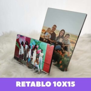 Portarretrato Personalizado con Foto 10x15 cm