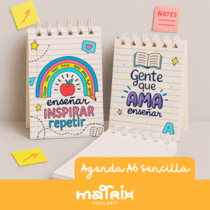 Agenda A6 sencilla