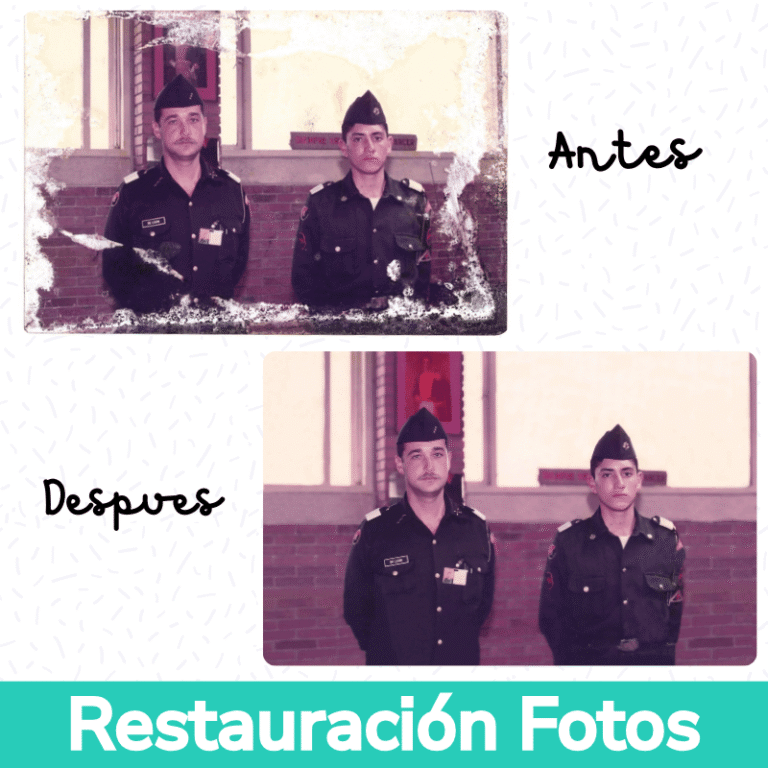 Restauración de fotos antiguas en Colombia 2