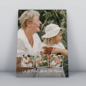 Cuadro Personalizado para Abuela con Fotos – Ref. 01