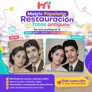 Restauración Digital de Fotos Antiguas
